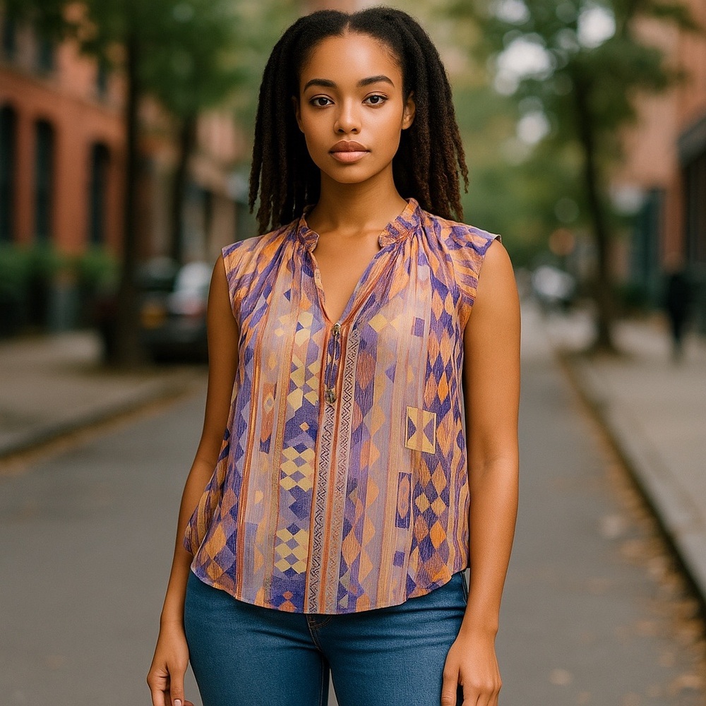 Dear John Multicolor Blouse